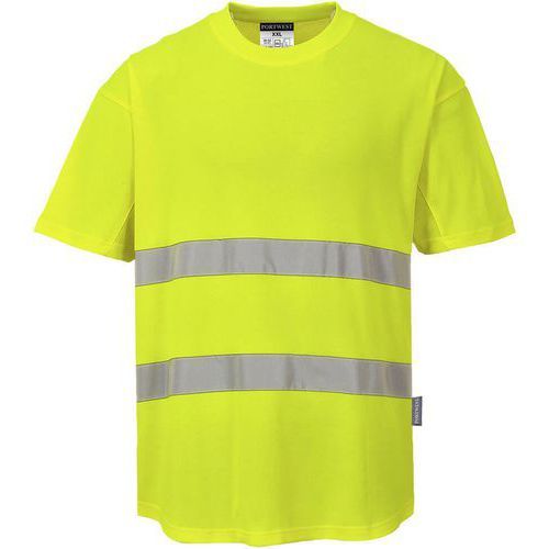 T-SHIRT HAUTE-VISIBILTIÉ AÉRÉ C394 JAUNE XL - PORTWEST