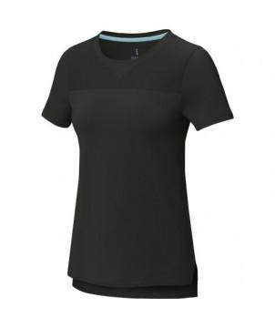 T-SHIRT BORAX À MANCHES COURTES ET EN COOL FIT RECYCLÉ GRS POUR FEMME NOIR - GOODIES ÉCOLOGIQUES