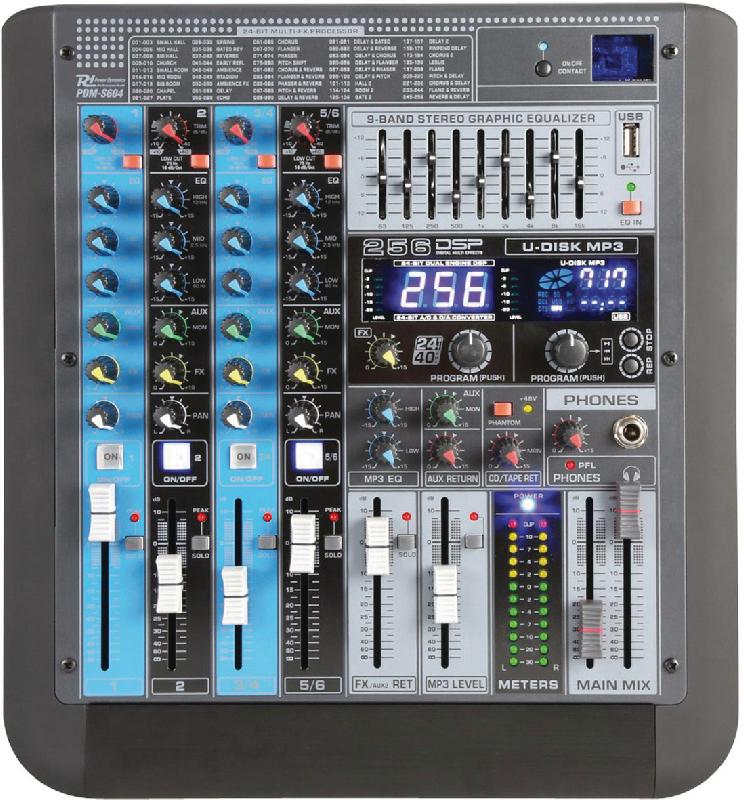TABLE DE MIXAGE PROF - PDM