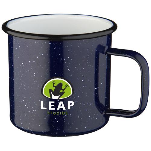Tasse de feu de camp de 475 ml - aspect émaillé - idéale pour le camping et le quotidien_0