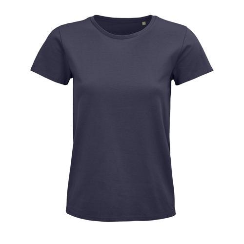 TEE-SHIRT PERSONNALISABLE FEMME COTON ORGANIQUE BIO JERSEY 175 GRIS SOURIS