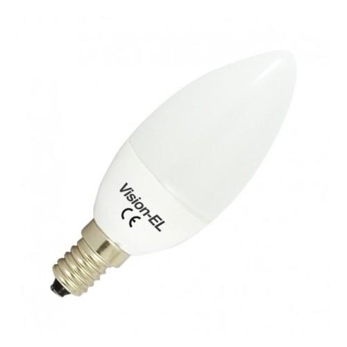 Ampoule led 4  watt flamme e14 3000°k ceramic dépoli_0