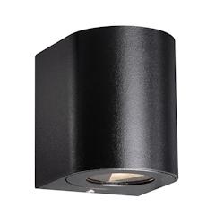 Applique murale CANTO 2 Aluminium Seaside noir, H.10.6 - IP44 - LED Module /Nordlux Extérieur - noir 5704924016493_0