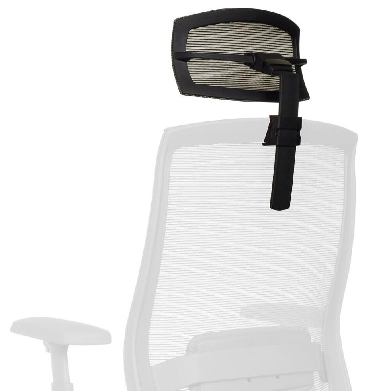 Appuie-tête pour chaise de bureau / chaise pivotante COLORE noir hjh OFFICE - noir plastique polypropylène 657704_0