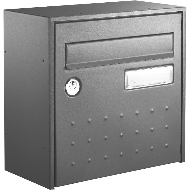 BOÎTE AUX LETTRES STEELBOX DEMI PROFONDEUR