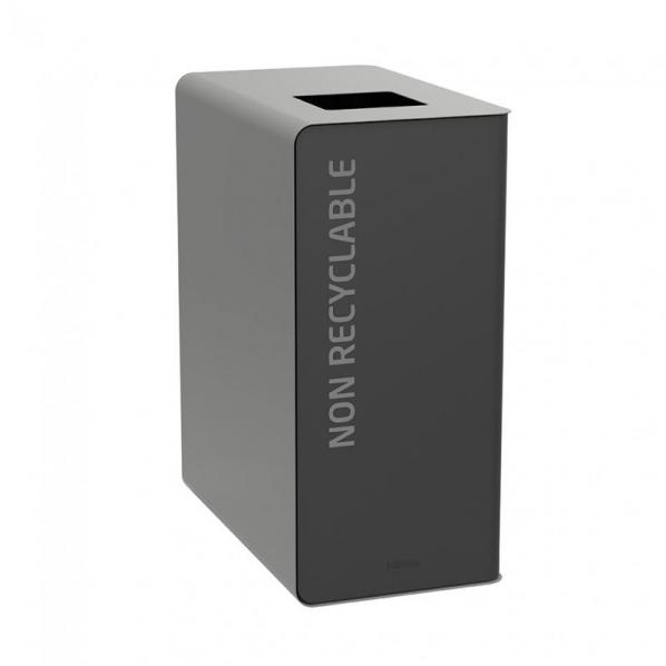 Borne de tri sélectif 65 litres - Tri déchets divers - 7 coloris - Marque Rolléco_0