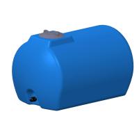CUVE À EAU POTABLE ACS HORIZONTALE AVEC VANNE - 2000 L