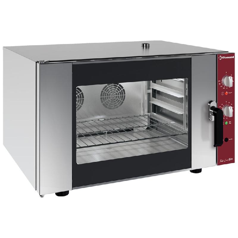Diamond - Four électrique à convection, 4x GN 1/1 + humidificateur manuel - réf. CGE11-N - gris AKS-CGE11-N_0
