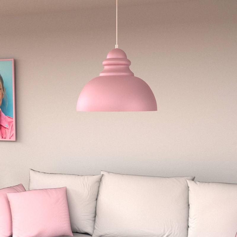 EKO-LIGHT SUSPENSION CORIN EN MÉTAL, ROSE
