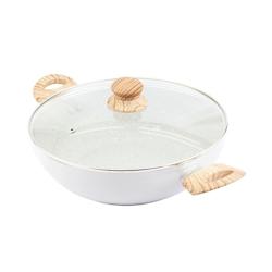 Faitout En Aluminium Forgé Avec Couvercle Kitchencook 28 Cm Stone_ft28tfi - 3662738015519_0