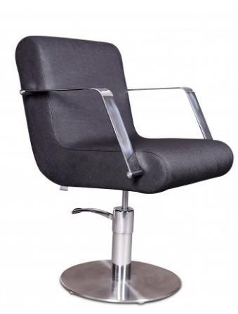 Fauteuil de coiffure Equilibrium - design Ora Ito - accoudoirs plats chromés - personnalisable_0