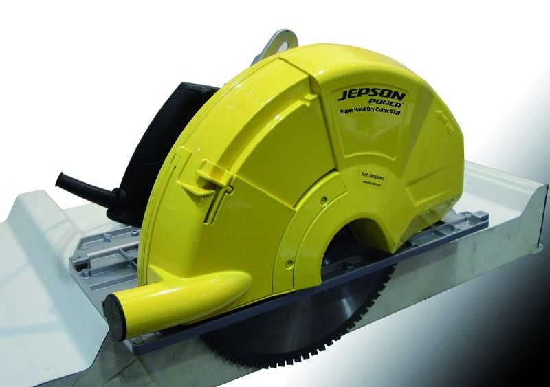 Fraise scie 8320 - Ø320mm - 1800W - Lame 84 dents et set guide rail 1400mm avec serre-joints - Jepson_0