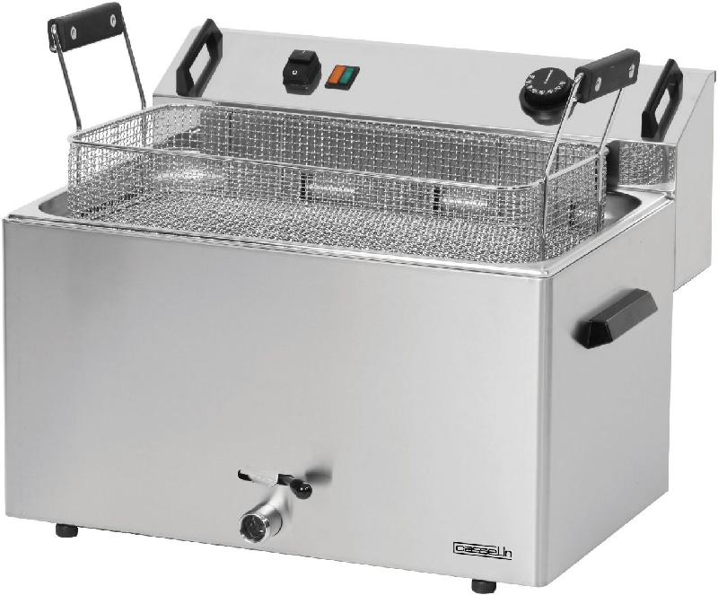 Friteuse à Beignets électrique 16L, 400v, 9000w_0