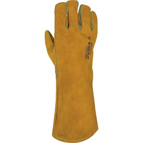 GANTS EN CROÛTE CROUPON EXTRA POUR SOUDEURS 408KSFM WELDY - TAILLE 10 JUBA