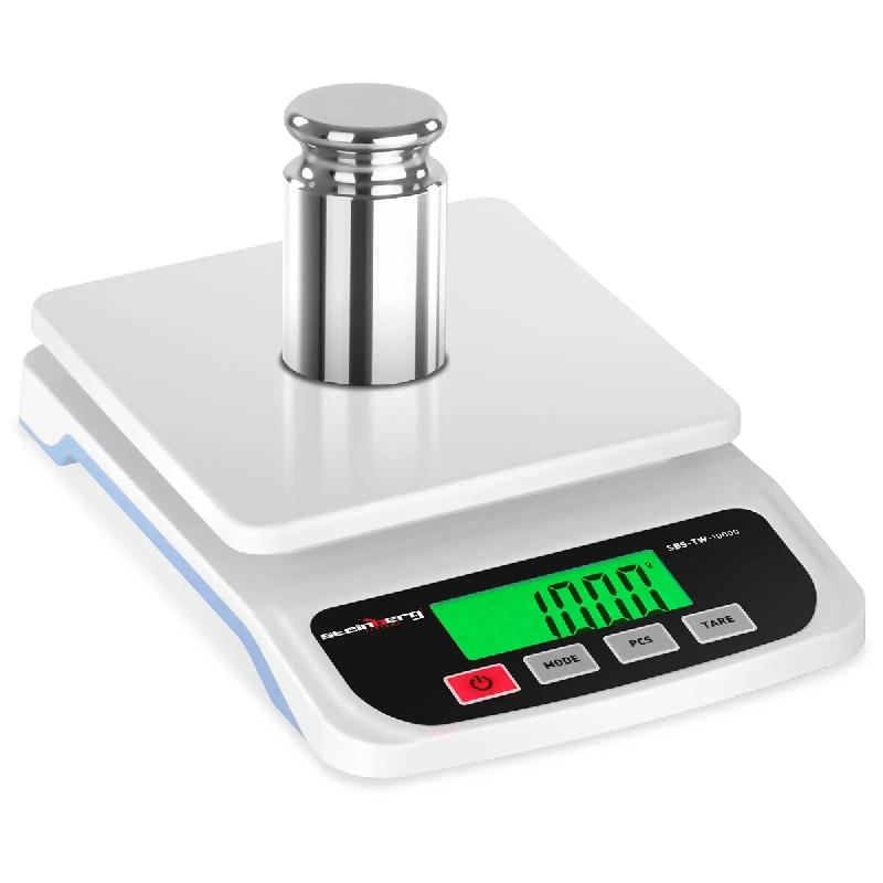 Helloshop26 - Balance de table digitale 10 kg / 1 g abs bleu blanc 14_0008341 - bleu 3000221056494_0