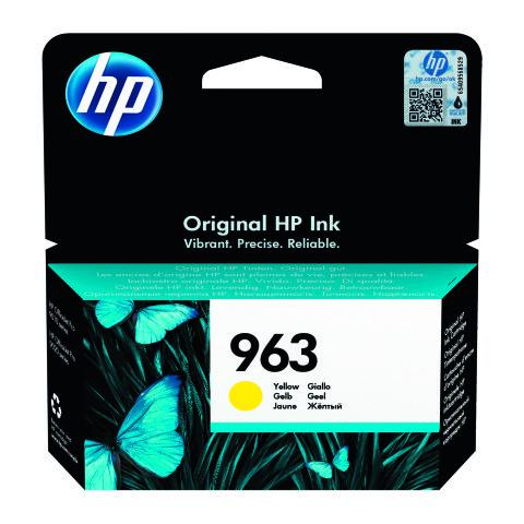 HP 963 CARTOUCHE JAUNE POUR IMPRIMANTE JET D'ENCRE - CARTOUCHE AUTHENTIQUE