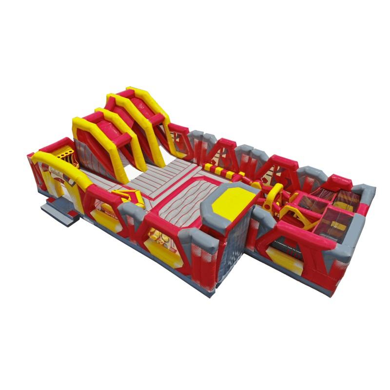 Mini parc gonflable 002 - Réf.AP25-CH - Parc d'obstacles de 25x14x6,7m pour enfants_0