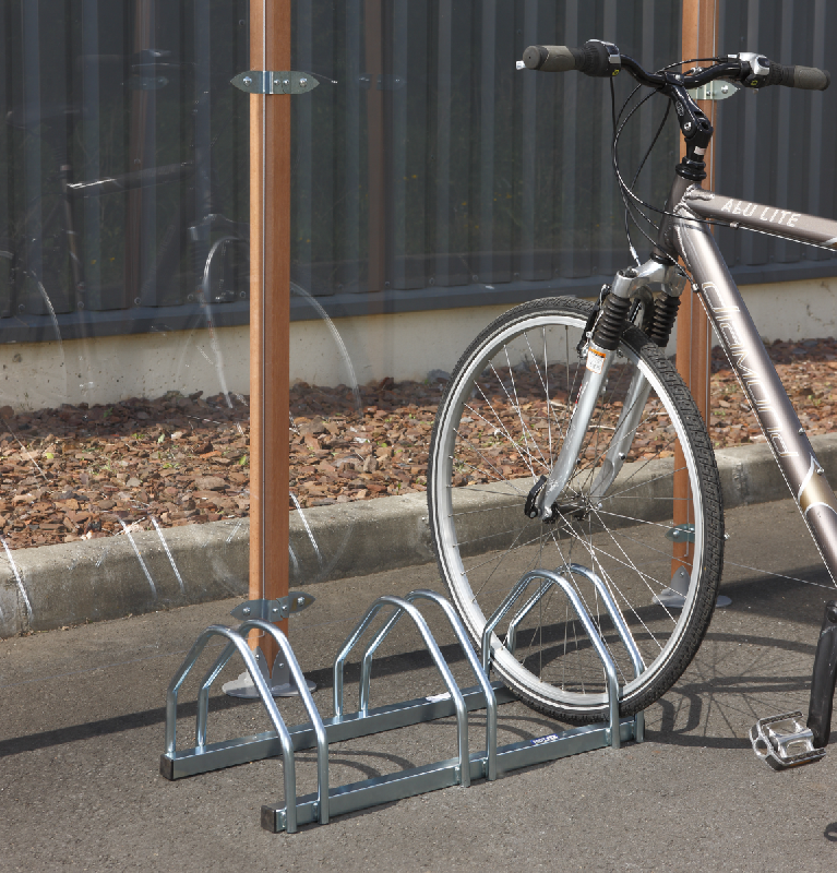 MOTTEZ - Râtelier 3 vélos - Face à face - Dimensions 72 x 33 x 25 cm - Modèle B135_0