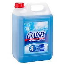 NETTOYANT VITRES BIDON GLASSEX FRAIS - 5 LITRES
