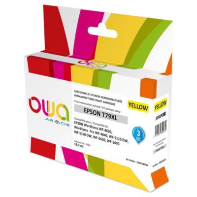 OWA Cartouche d'encre remanufacturée, compatible pour EPSON T7904 - Jaune_0