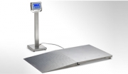 Plateforme de pesage PRM - 4 capteurs - portée jusqu'à 8000 kg - versions light et tout acier inox_0