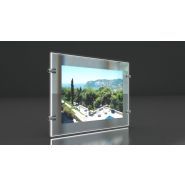 Platinium - porte affiche led - immocom - a2_0