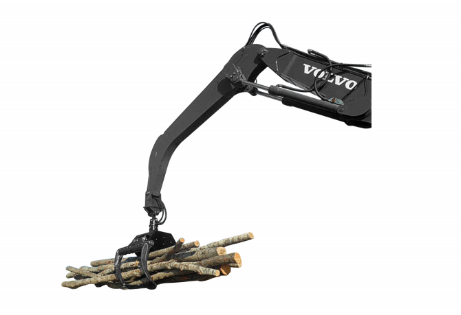 Pince à grume TG - GDM - pour pelles 14-21T et chargeuses 18-28T, capacité 4T_0