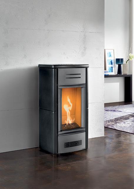 Poêle à gaz - Piazzetta G963 M avec système Multifuoco et télécommande LCD_0