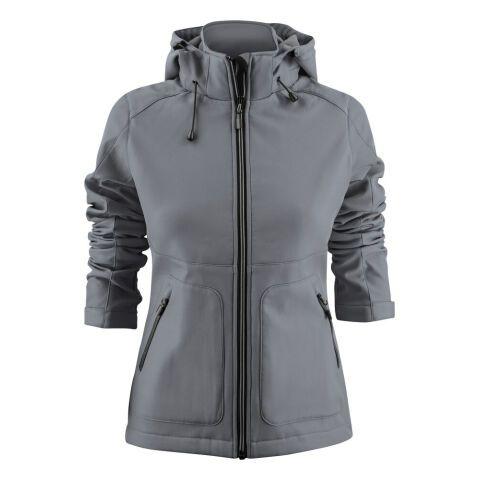 PRINTER KARTING VESTE SOFTSHELL FEMMES GRIS ACIER - TAILLE S