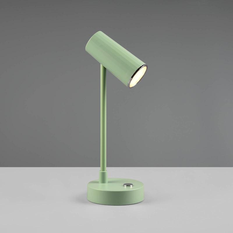 REALITY LEUCHTEN LAMPE À POSER LED CCT AVEC RECHARGEABLE, VERT