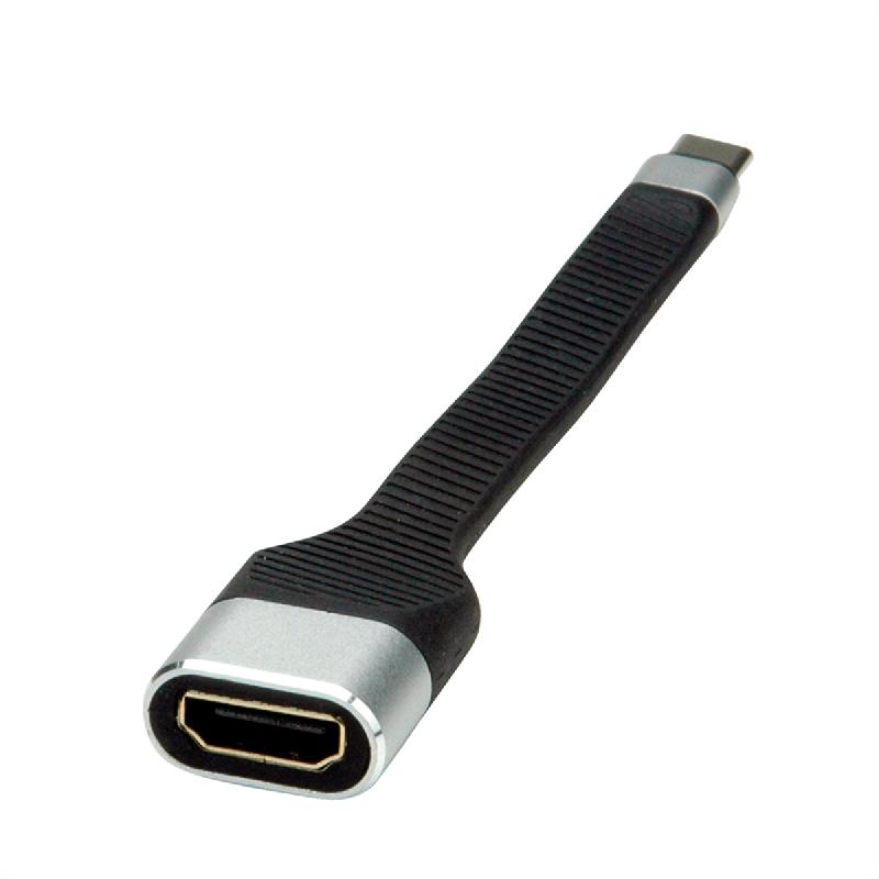 Roline adaptateur type c - hdmi, m/f, 0,13 m_0