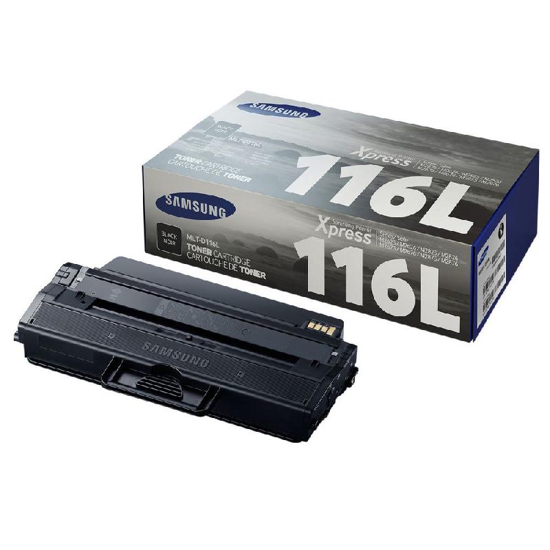 SAMSUNG MLT-D116L - À RENDEMENT ELEVE - NOIR - ORIGINALE - CARTOUCHE DE TONER (SU828A) - POUR XPRESS SL-M2625, M2626, M2675, M2676, M2825, M2826, M2836, M2875, M2876, M2885, M2886