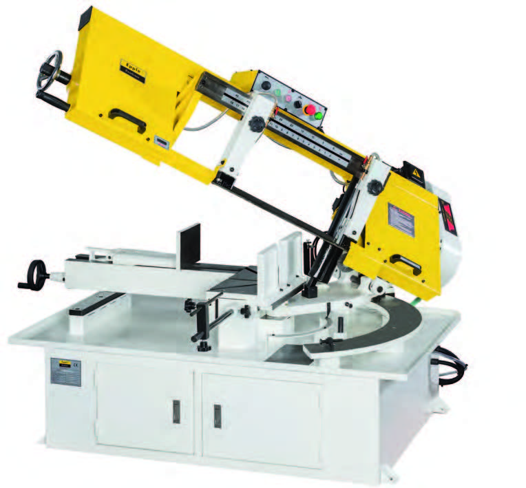 Scie à ruban semi-automatique - BS 262 DG - capacité 260 mm - 2 vitesses pour acier et inox_0