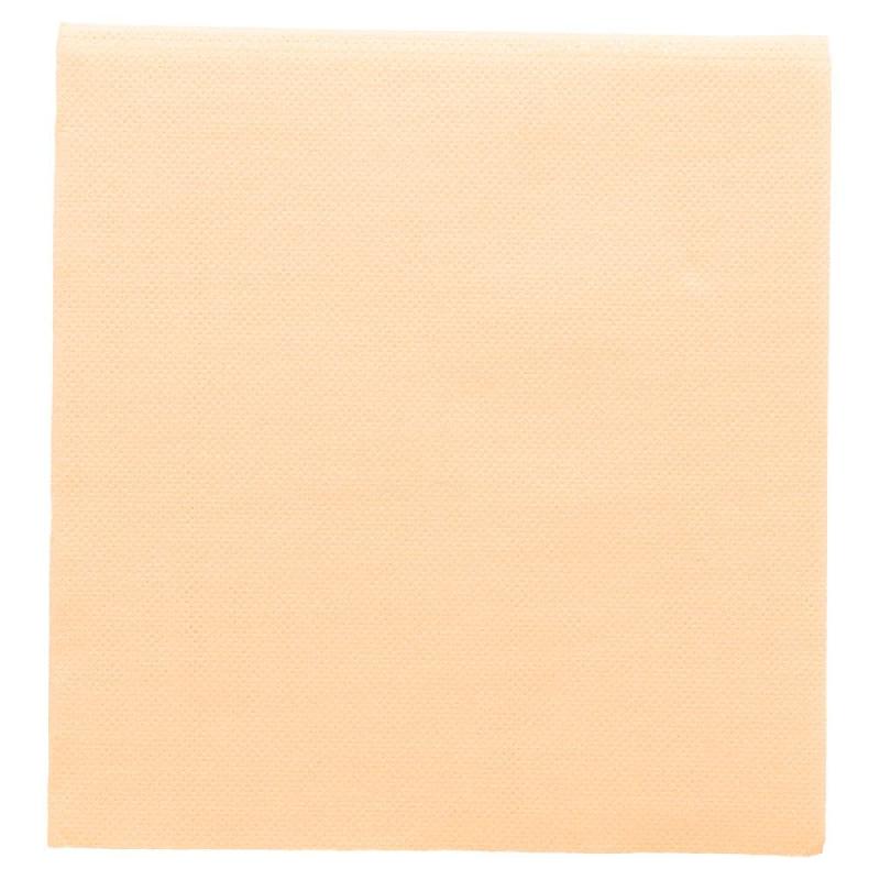 Serviette en ouate gaufré 2 plis ivoire 33x33cm - par 1200_0
