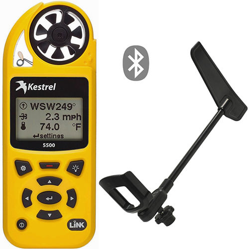 STATION MÉTÉO PORTATIVE AVEC CONNEXION BLUETOOTH ET ADAPTATEUR GIROUETTE