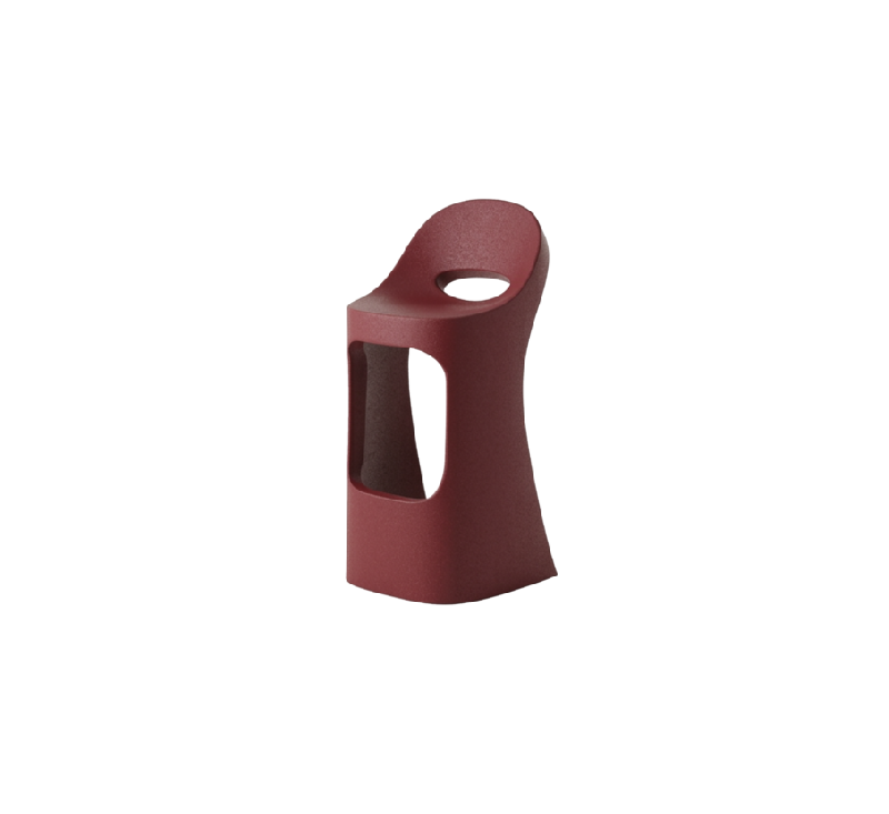 Tabouret haut AMELIE SIT UP - rouge hibiscus_0