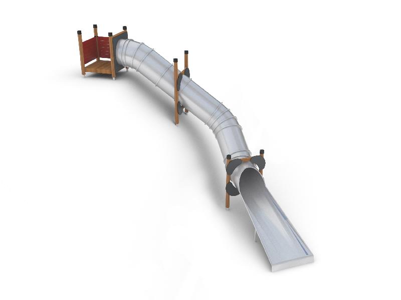 Toboggan-tube 8.8m/courbe réf-8066783 - hags_0