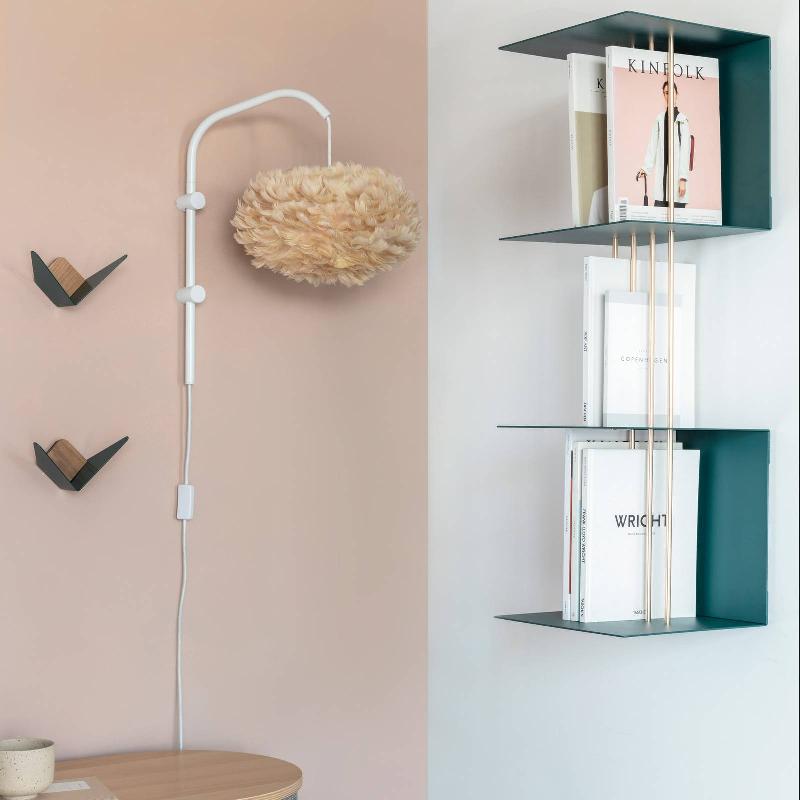 UMAGE EOS APPLIQUE WILLOW BLANCHE/BRUN FONCÉ