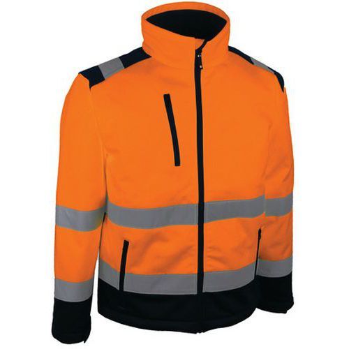 VESTE À HAUTE VISIBILITÉ FLUO 2 EN 1 AVEC MANCHES AMOVIBLES TAILLE XL - SINGER SAFETY