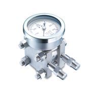 36823 - Manomètres différentiels Baumer Bourdon-Haenni - Plages 0...25 mbar à 0...25 bar - Pièces en acier inoxydable, hastelloy ou monel_0