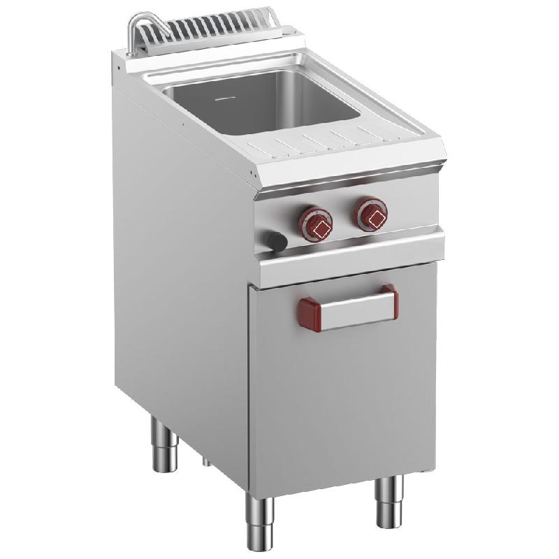 Cuiseur à pâtes gaz 1 cuve 26 Lt (s/paniers), sur armoire_0