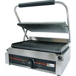 A.C.L - Grill de contact avec plaque rainurée 355 x 235 mm - fonte MM269957_0