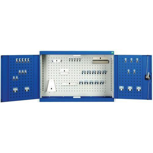 BOTT 1 ARMOIRE MURALE CUBIO PORTES PERFORÉES AVEC ACCESSOIRES - BOTT