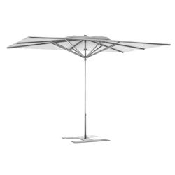 Assalit-Jean Parasol de terrasse Prémium Blanc 300 x 200 Armature Gris - blanc PPS300200GBLANC_0