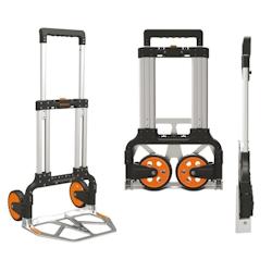 Chariot diable pliable 125kg Aluminium Professionnel KOMPACT BRIXO - gris aluminium 8015232803888_0