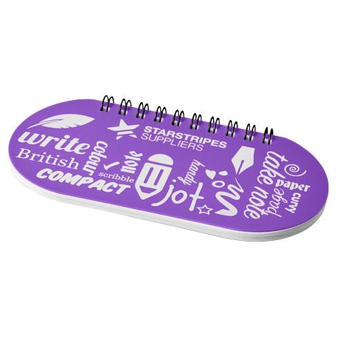 Cahier Capsule 21269006 - 50 feuilles vierges 80 g/m² - Couverture en polypropylène personnalisable_0