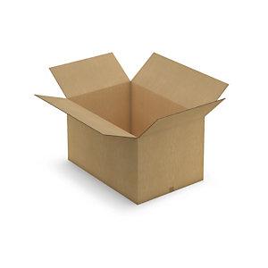 CAISSE CARTON BRUNE TRIPLE CANNELURE RAJA 104X71X59 CM
