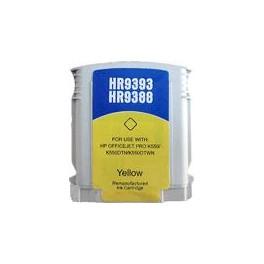 Cartouche compatible pour HP Officejet Pro K550/K550DTN (C9393AN/C9388AN/N°88) - Puce Yellow 28ml - Modèle 00988Y_0