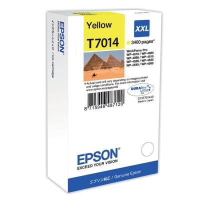Cartouche Epson T7014 jaune pour imprimantes jet d'encre_0