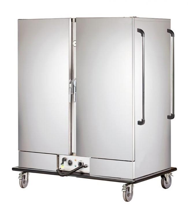 Chariot de liaison chaud GN 2/1 - 20 niveaux - Chauffage réglable - Structure inox_0